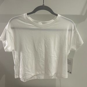Lululemon Cates Tee. White. Size 4.
